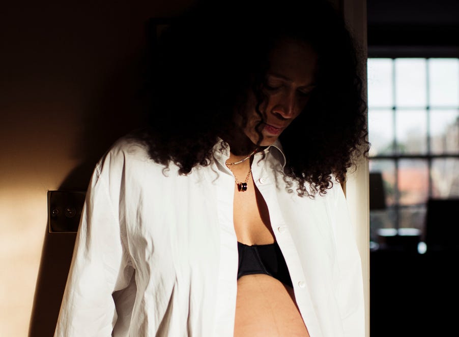 a pregnant mum