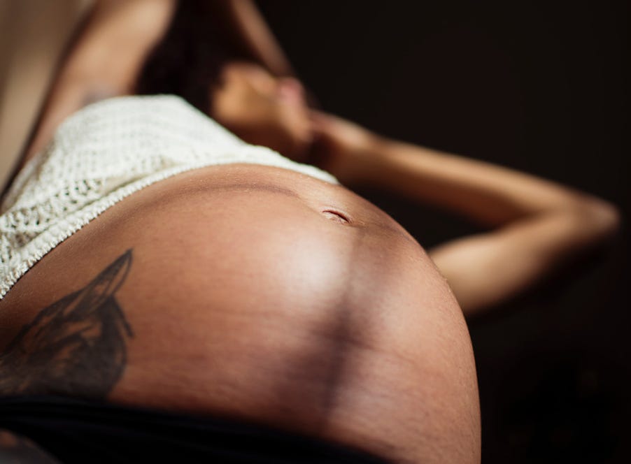 pregnant woman