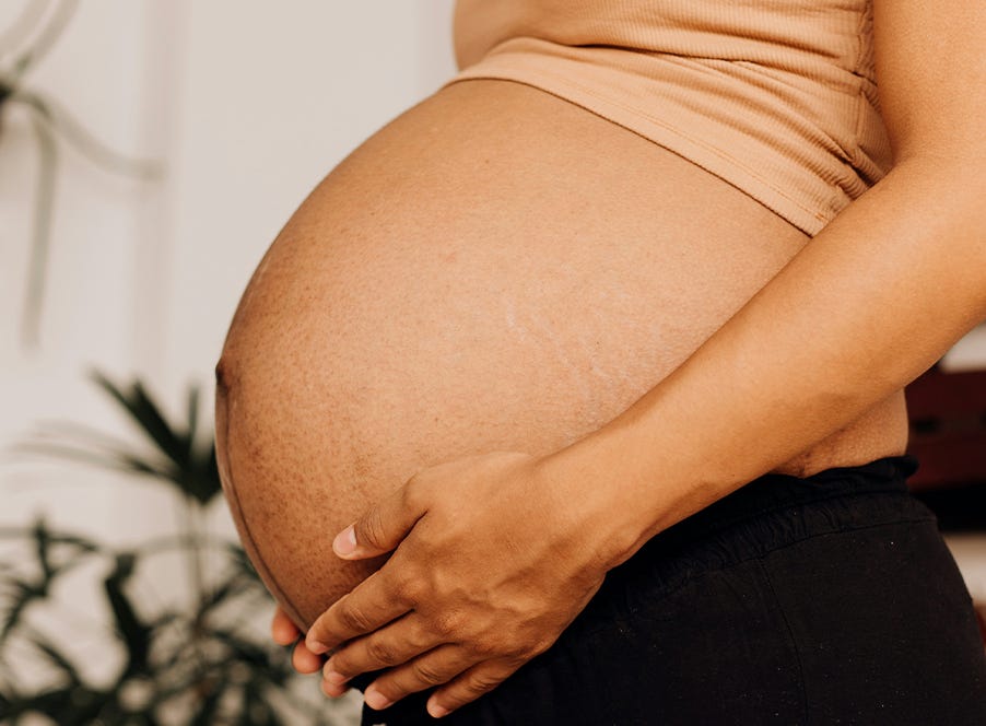 pregnant stomach
