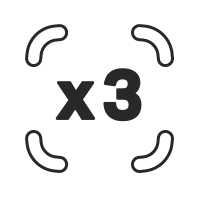 3x zoom icon