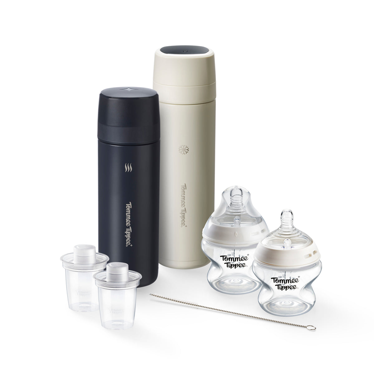 PrepGo Portable Formula Feed Maker Set & Bottles