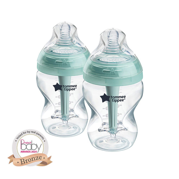 260ml Advanced Anti-Colic baby bottle against a white background