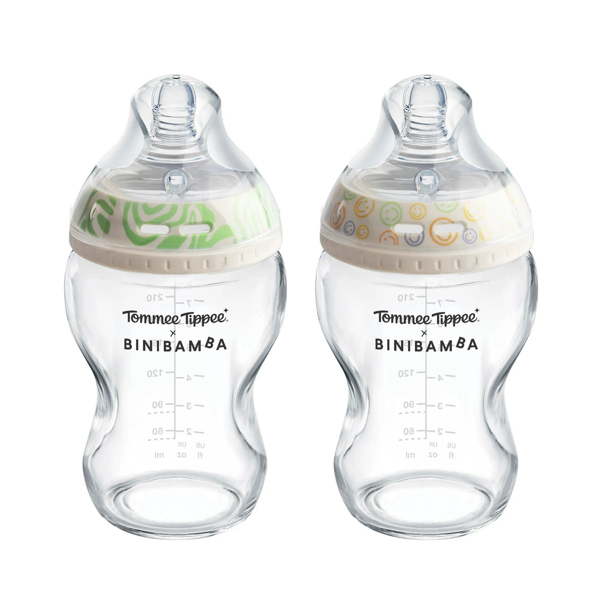 X BINIBAMBA Start Glass Bottle