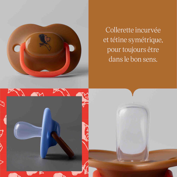 Grille présentant 3 clichés différents sur des sucettes disponibles à tout moment