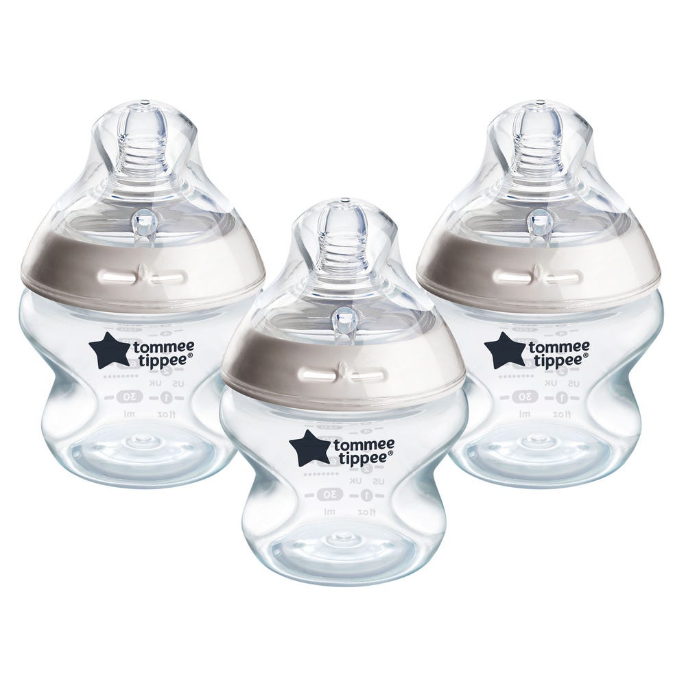 Natural Start baby bottle on a white background