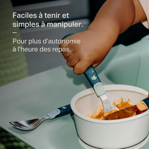 Texte sur les couverts faciles à contrôler