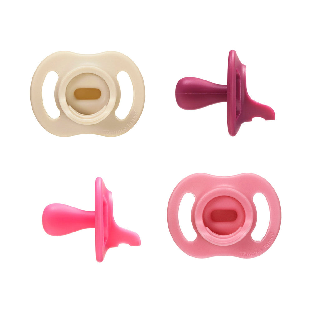 Ultra-light StayPut soothers on a white background.