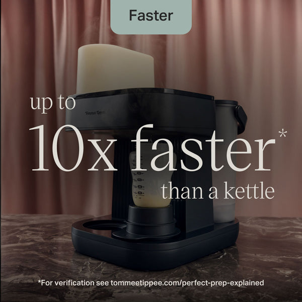 Perfect Prep Pro against a pink background with text overlay of product messaging
