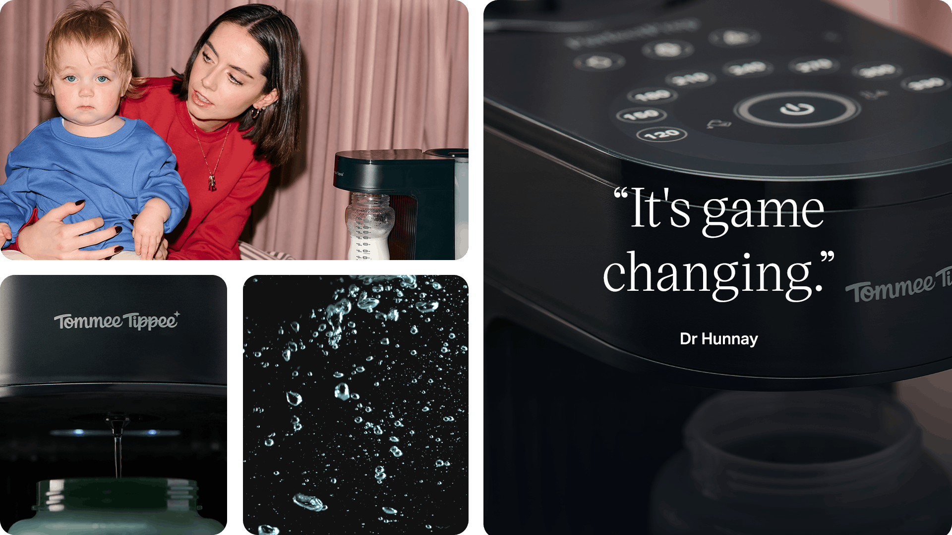 Grid image of Perfect Prep® with the copy 'It's game changing - Dr Hunnay' on top