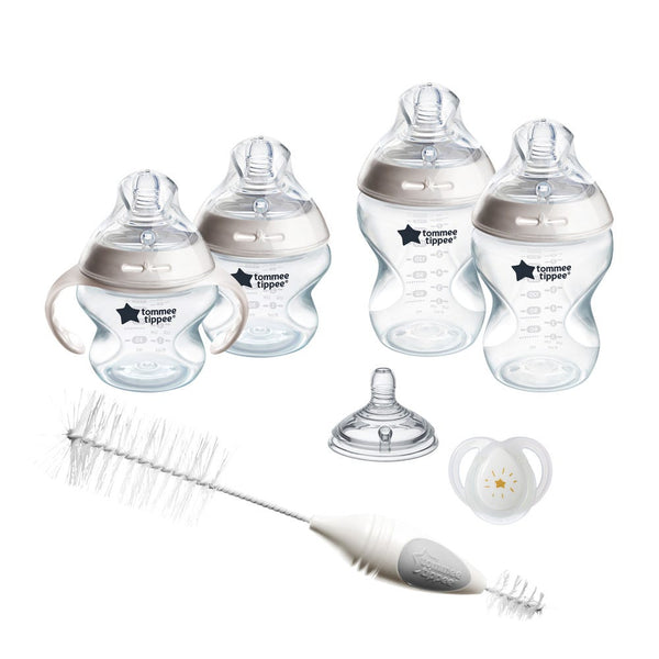 Baby’s First Bottle Set against a white background