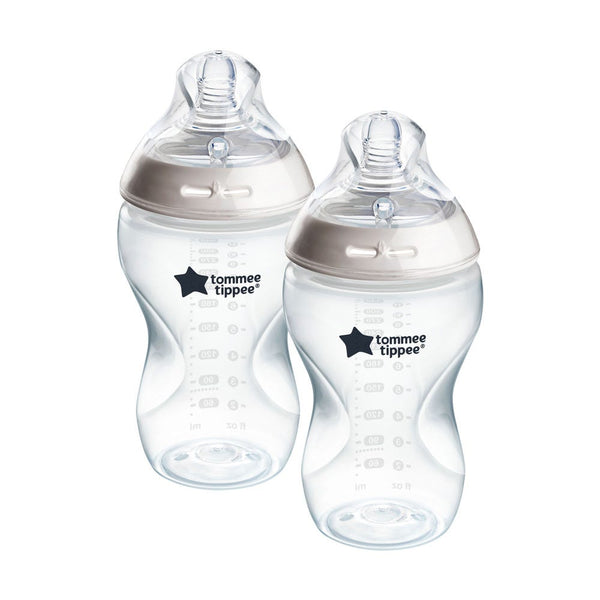 Natural Start baby bottle on a white background
