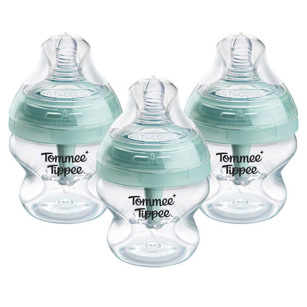 150ml Advanced Anti-Colic baby bottles against a white background