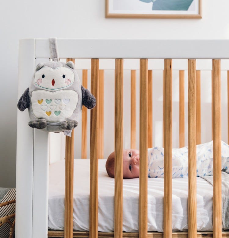 The Right Foods for a Good Night's Sleep for Your Baby baby lying in their cot