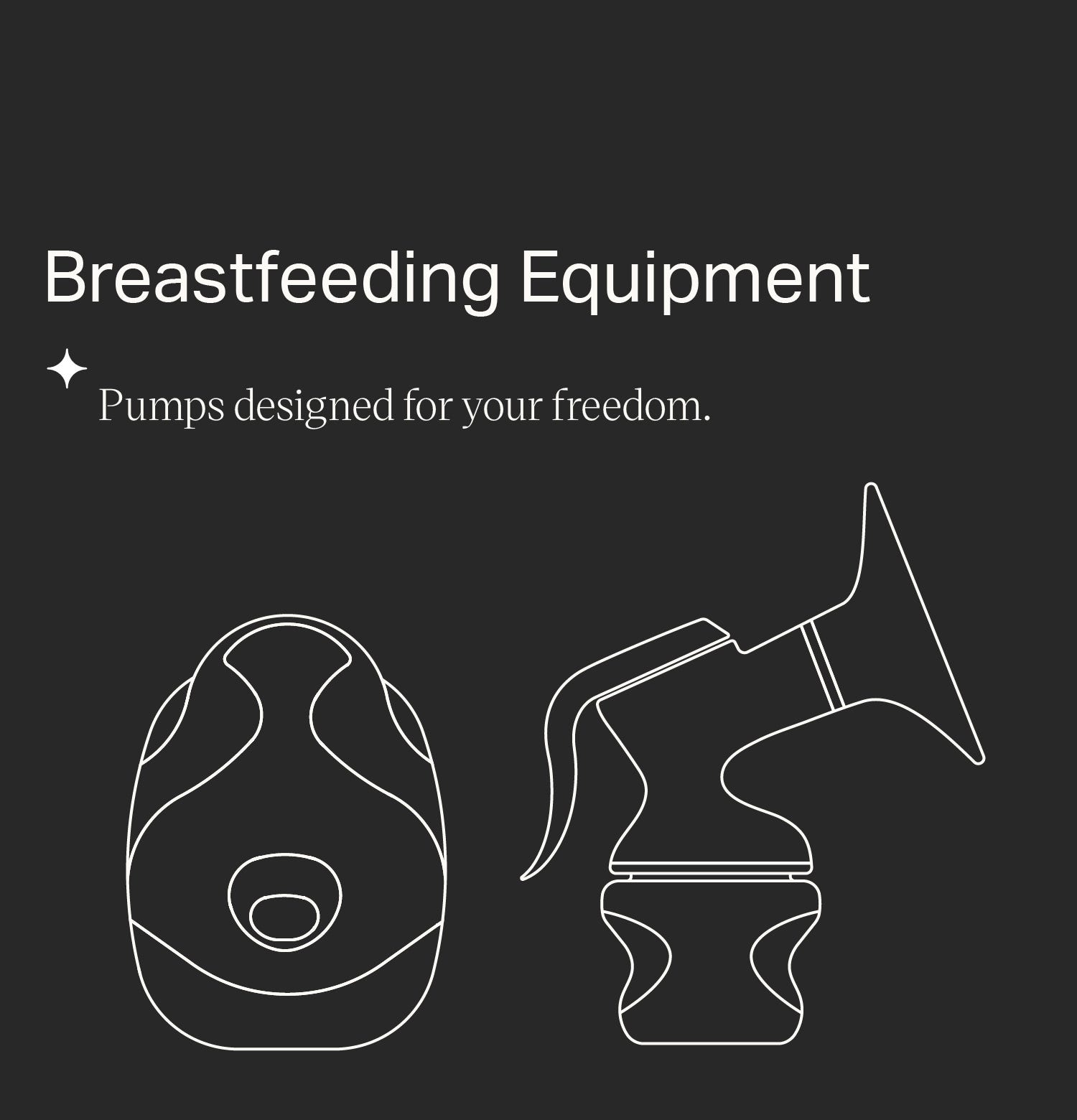 Shop Pumps & Breastfeeding Accessories