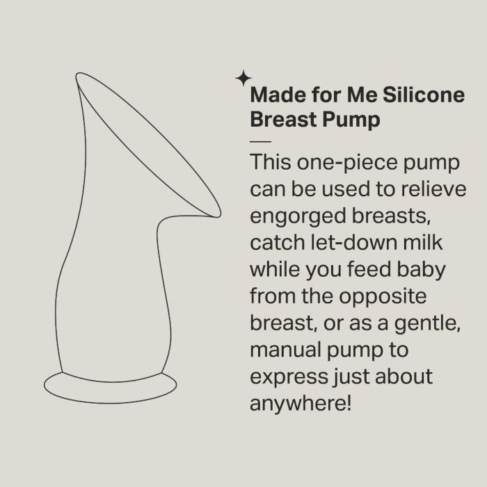 Wearable breast pump infographic 