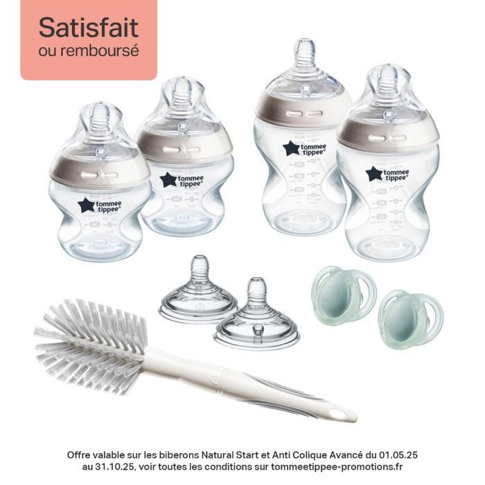 Natural Start Newborn Starter Set sur fond blanc