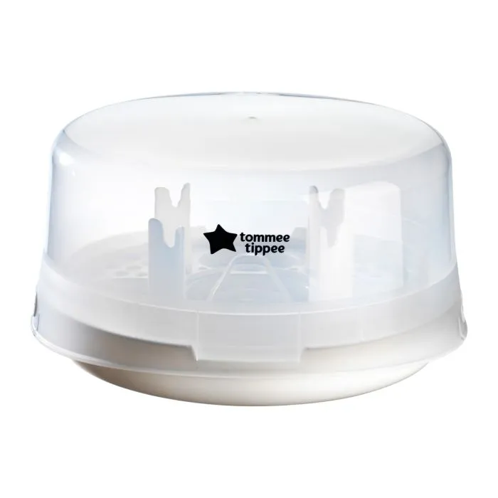 Microwave sterilizer against a white background