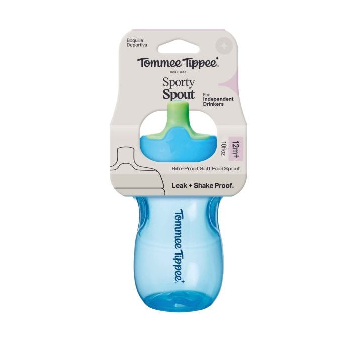 Sporty Spout bottle against a white background
