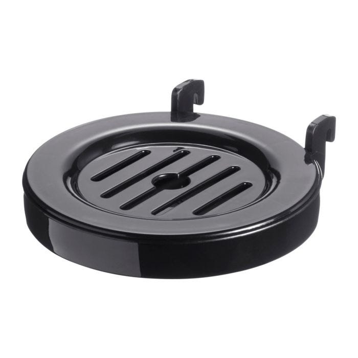 A spare plastic bottle stand for the Black Perfect Prep® Original bottle machine from Tommee Tippee.​