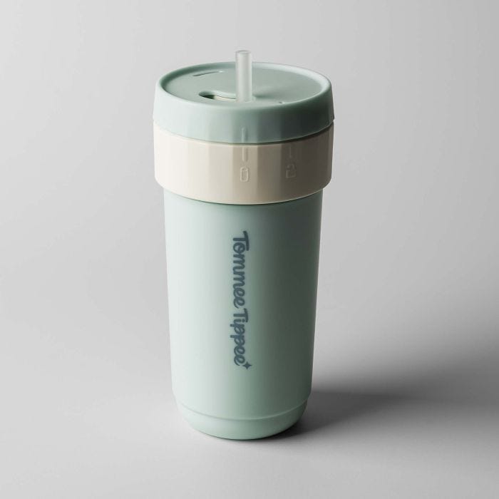 3-in-1 Insulated Convertible Cup against a light grey background