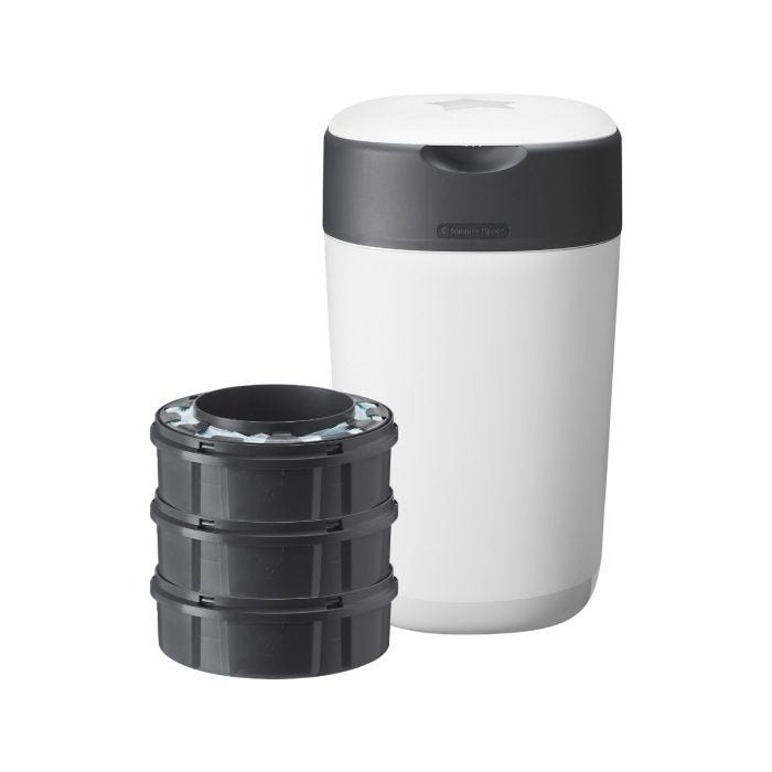 Twist & Click bin and refill cassettes on a white background