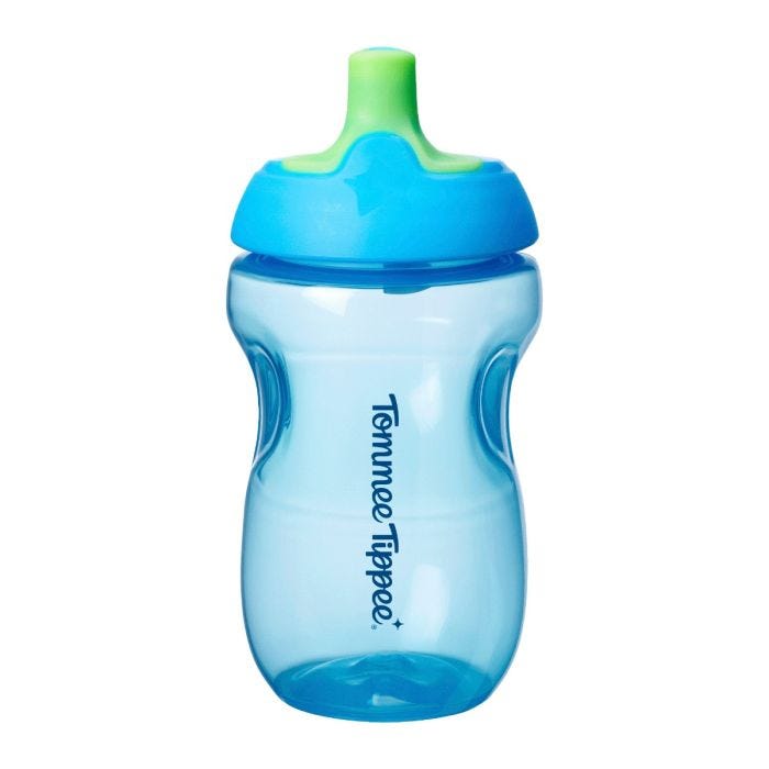 Sporty Spout bottle against a white background