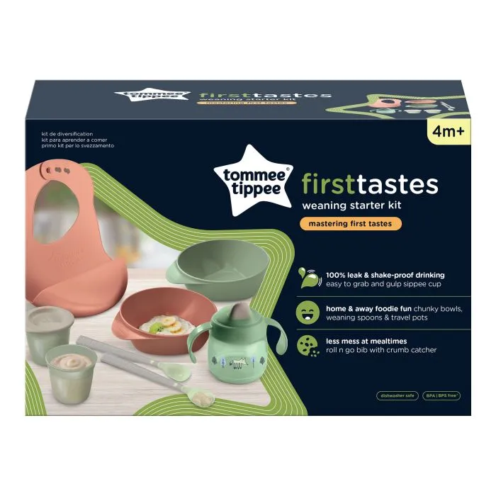 Weaning kit packaging on a white background