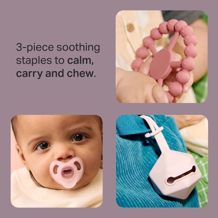 Grid showing teether ring