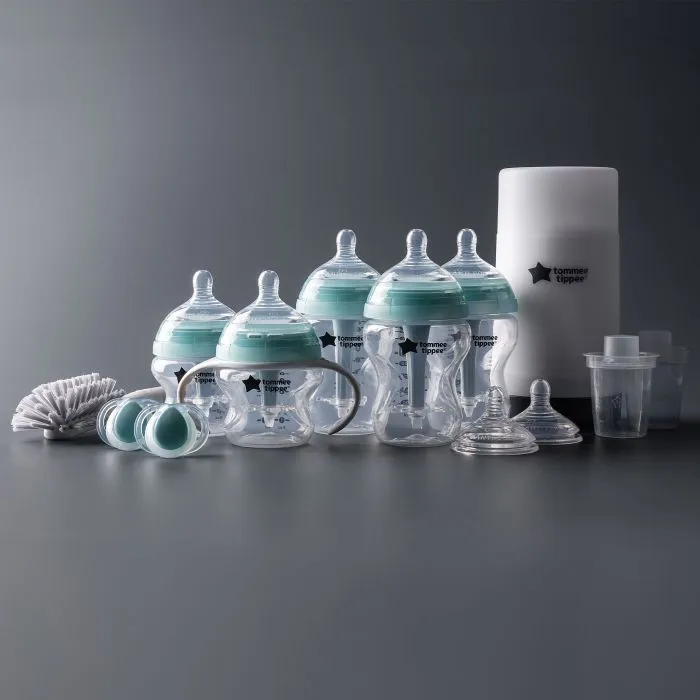 Wide shot of the Advanced Anti-colic bottles