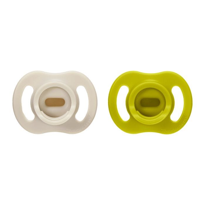 Ultra-light StayPut soothers on a white background.