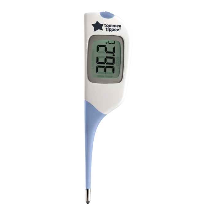 FlexiPen probe thermometer on a white background.