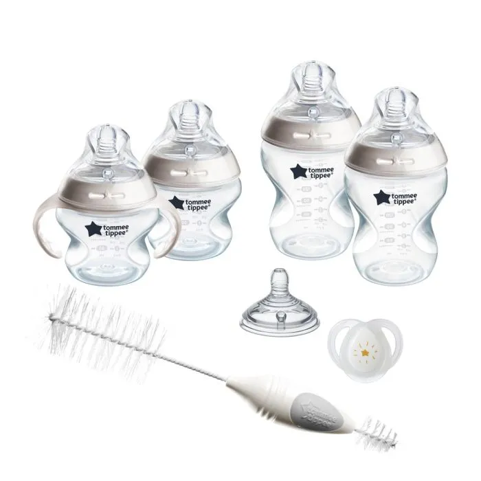 Baby’s First Bottle Set against a white background