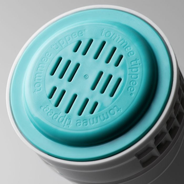 Close up showing the top of the Perfect Prep filter