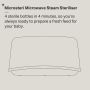 Microsteri microwave steriliser infographic