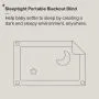 Sleeptight portable blackout blind Infographic