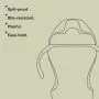 Trainer sippee cup key line image with bullet points