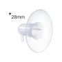 28mm breast pump horn
