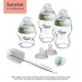 Set de démarrage pour nouveau-né Natural Start en verre sur fond blanc