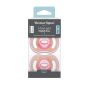 Ultra-light Night Glow soothers in a packaging box on a white background.