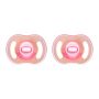 Ultra-light Night Glow soothers on a white background.