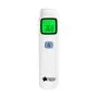 Thermometer on white background.