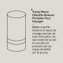 Travel Warm chauffe-biberon portable pour voyager infographie