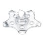 A silicone star valve for a Tommee Tippee Advanced Anti-Colic™ baby bottle.​