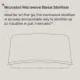 Microsteri Microwave steriliser infographic