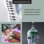 Grid style asset with 3 images of Advanced Anti-colic bottle and product feature text   