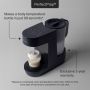 Perfect Prep machine against a grey background with product feature pointers   