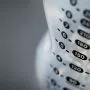 Close-up of measurement markets on an Advanced Anti-colic baby bottle.