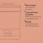 SteriDryer keyline drawing with product feature bullets