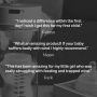 Black and white image of Colicsoothe with an overlay of reviews