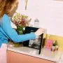 Black UV steriliser on a kitchen counter